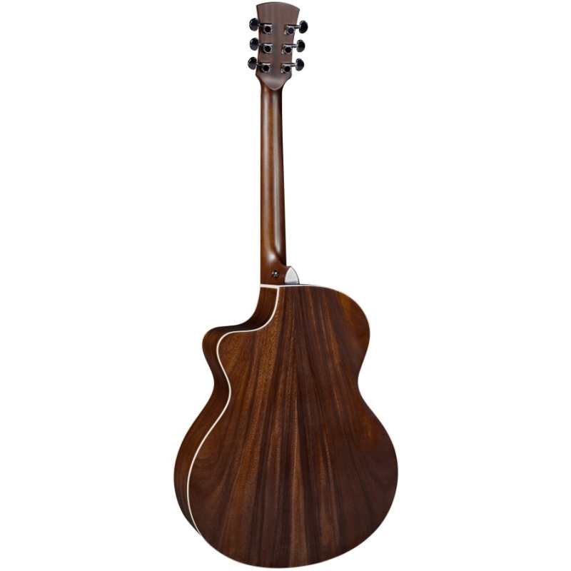 Faith FPNCECF Nexus Neptune Cutaway Electro Acoustic Guitar in Coffee Brown with Gigbag - Image 2