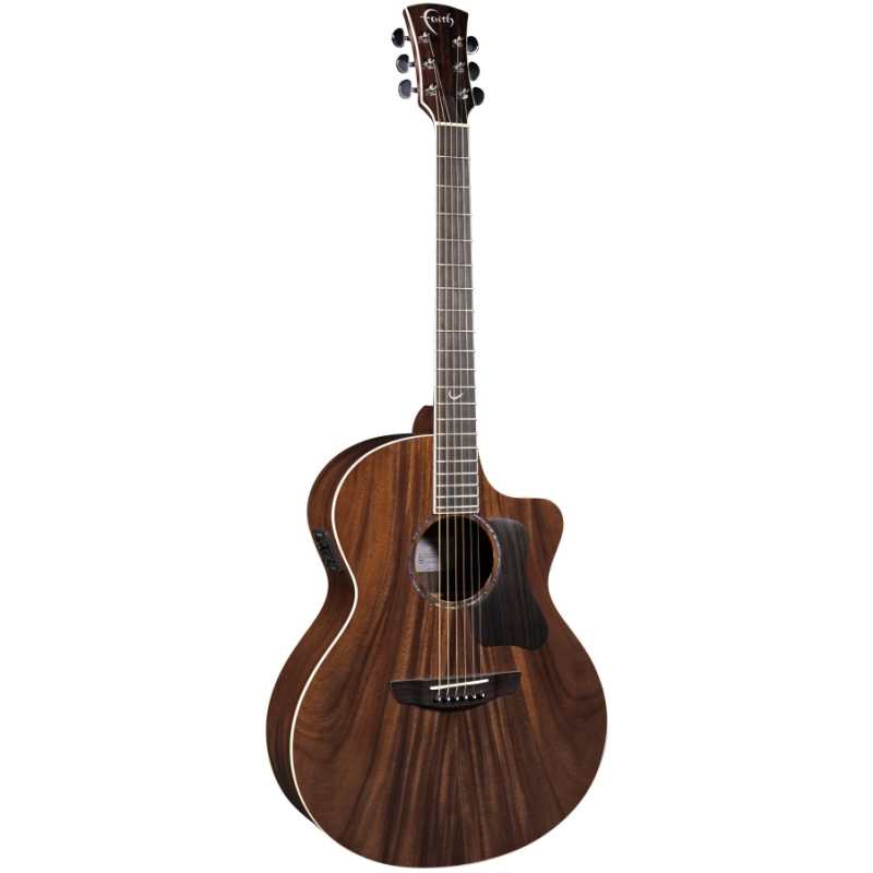 Faith FPNCECF Nexus Neptune Cutaway Electro Acoustic Guitar in Coffee Brown with Gigbag - Image 3