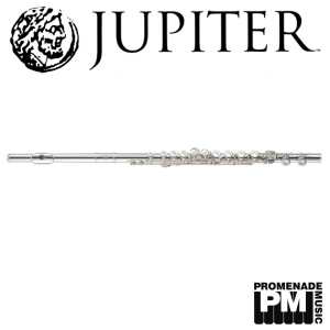 Jupiter JFL700E Silverplated Flute (with split e-mechanism, offset G, case and cover)