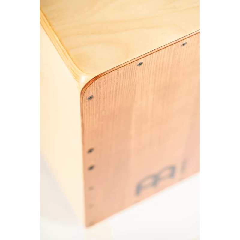 Meinl SCP100AWA Snarecraft Professional Series Cajon, American White Ash Frontplate with Snare Foot Switch - Image 6