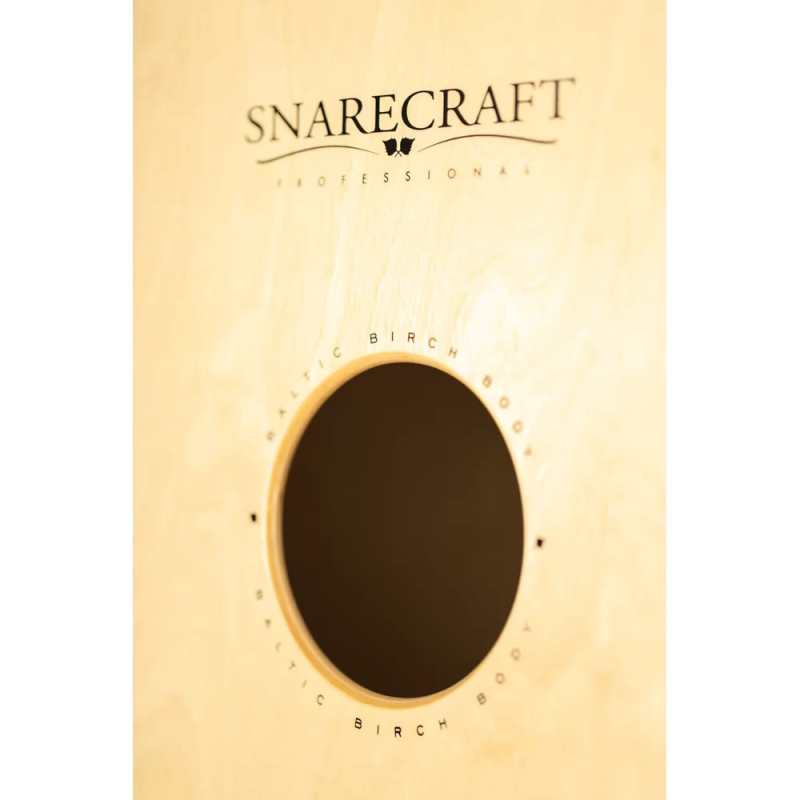 Meinl SCP100AWA Snarecraft Professional Series Cajon, American White Ash Frontplate with Snare Foot Switch - Image 3