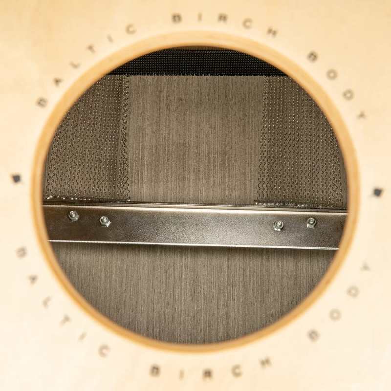 Meinl SCP100WN Snarecraft Professional Series Cajon, Walnut Frontplate with Snare switch - Image 7