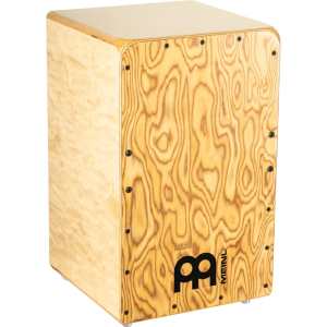 Meinl WCP100MB Woodcraft Professional Series Cajon with Makah-Burl Frontplate