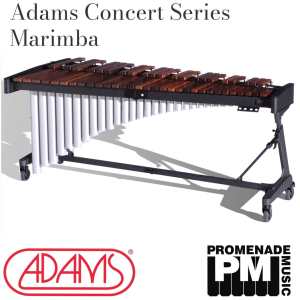 Adams MCPA43 Concert Series 4.3-octave Marimba with Full-size Padouk Bars, Apex Frame, Cover and Mallets