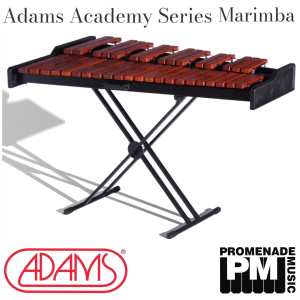 Adams MSLD30 Academy Series 3-octave Portable Marimba with Padouk Wood Bars, Adjustable X-stand, Cover and Mallets