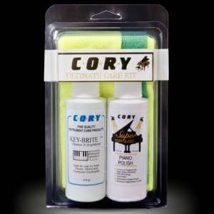 Cory Ultimate Care Kit for High-gloss Piano Cabinets and Keys (Piano Accessories PACOR160)