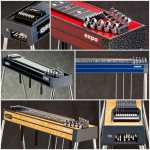 Expo Special Order - Choice of 5 Colours of GFI S10E Expo Model Pedal Steel Guitar with Hardcase [10-string Single Neck with 3 pedals & 4 Knee Levers - Made in USA]