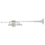 Yamaha YTR-6335FS Herald Bb Trumpet in Silver Plated Finish with Case & Mouthpiece [professional fanfare model YTR6335FS]