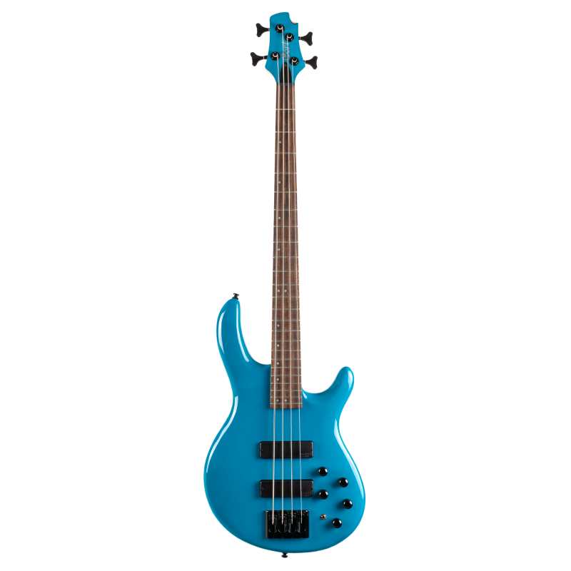 Cort C4 Deluxe 4-String Bass in Candy Blue - Image 2
