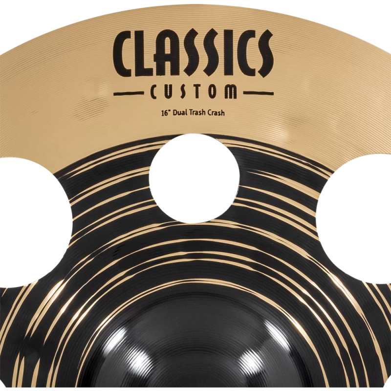 Meinl 16" Dual Trash Crash Classics Custom (CC16DUTRC) - Image 2