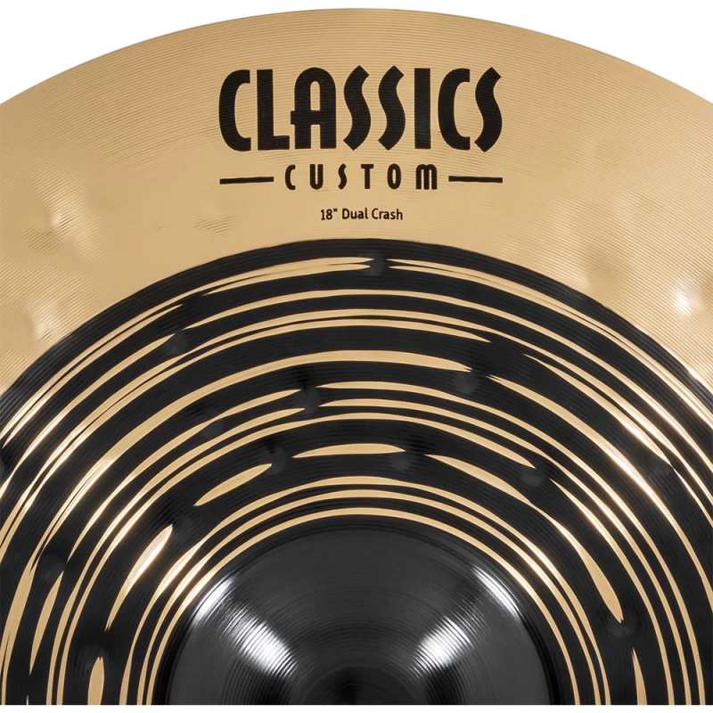 Meinl 18" Dual Trash Crash Classics Custom (CC18DUTRC) - Image 2