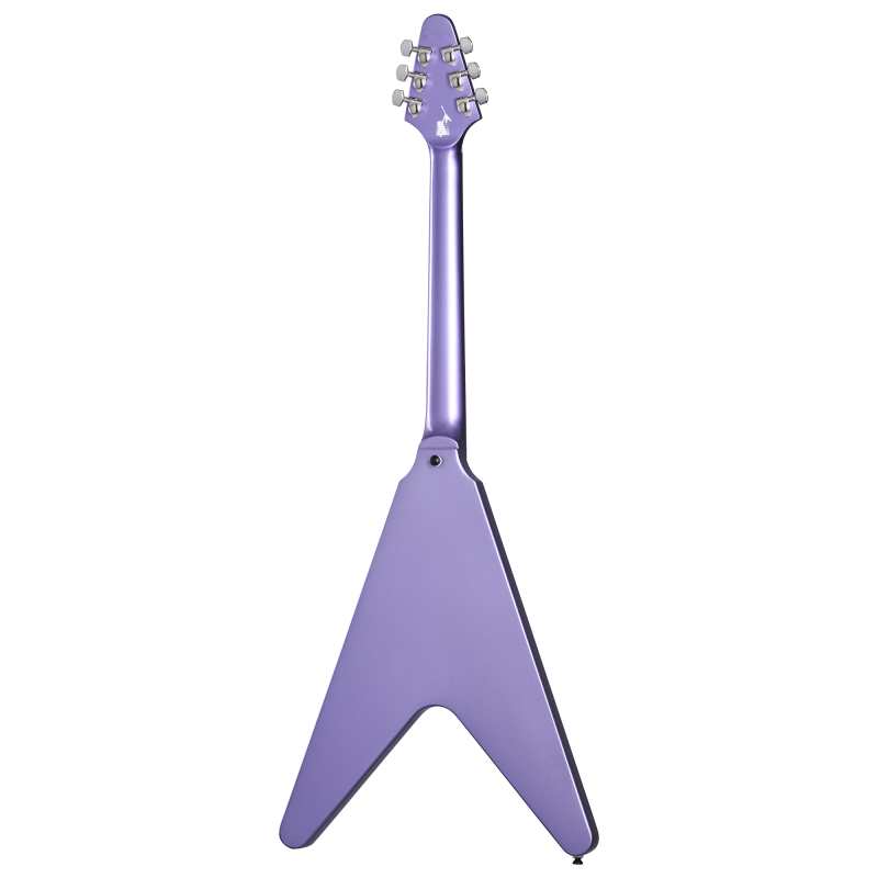 Epiphone Artist Series Kirk Hammett 1979 Flying V in Purple Metallic Finish with Hardcase - Image 6