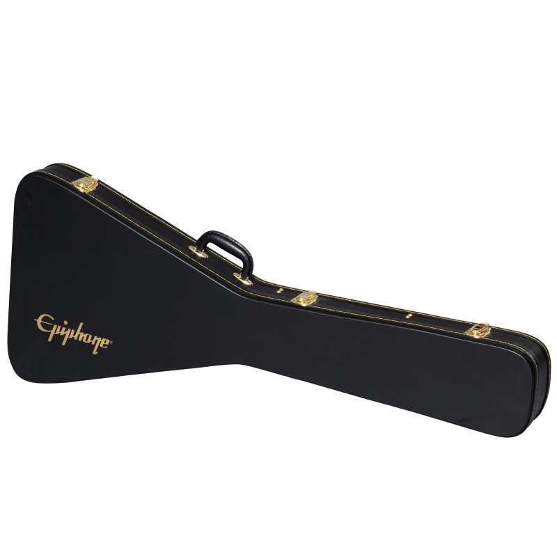 Epiphone Artist Series Kirk Hammett 1979 Flying V in Ebony with Hardcase - Image 2