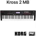 Korg Kross 2 MB 61 Synthesizer, Workstation, Keyboard