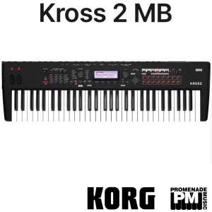 Korg Kross 2 MB 61 Synthesizer, Workstation, Keyboard