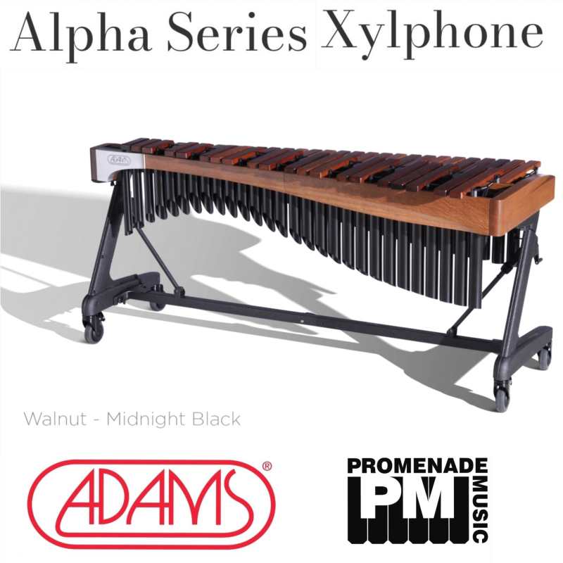 Adams XAHA40 Alpha Series 4-octave Xylophone with 48mm Honduran Rosewood Bars, Apex Frame, Cover & Mallets [A = 442 Hz quint tuned] - Image 3