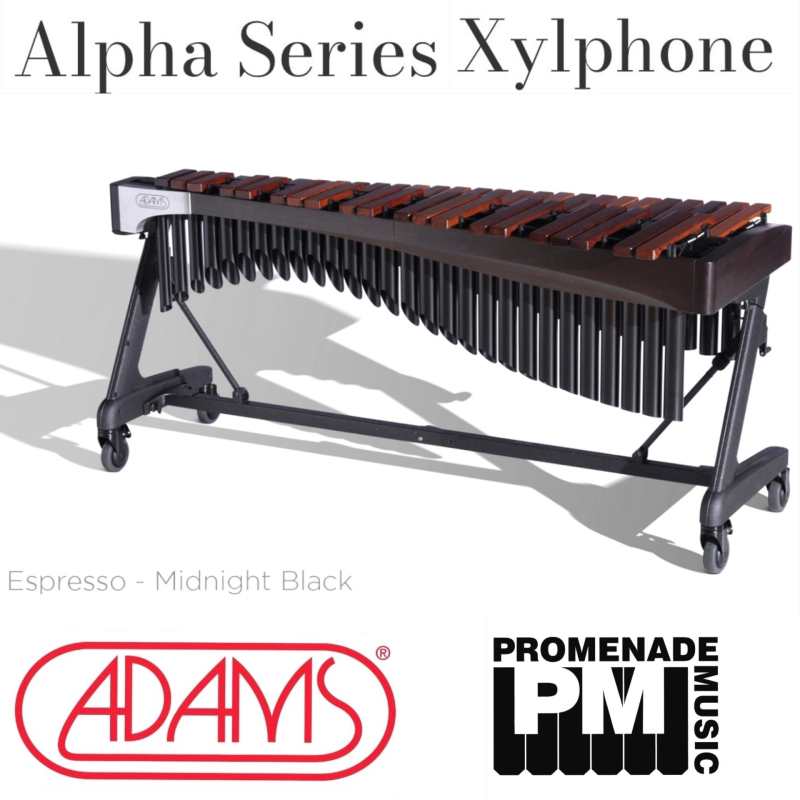 Adams XAHA40 Alpha Series 4-octave Xylophone with 48mm Honduran Rosewood Bars, Apex Frame, Cover & Mallets [A = 442 Hz quint tuned] - Image 6
