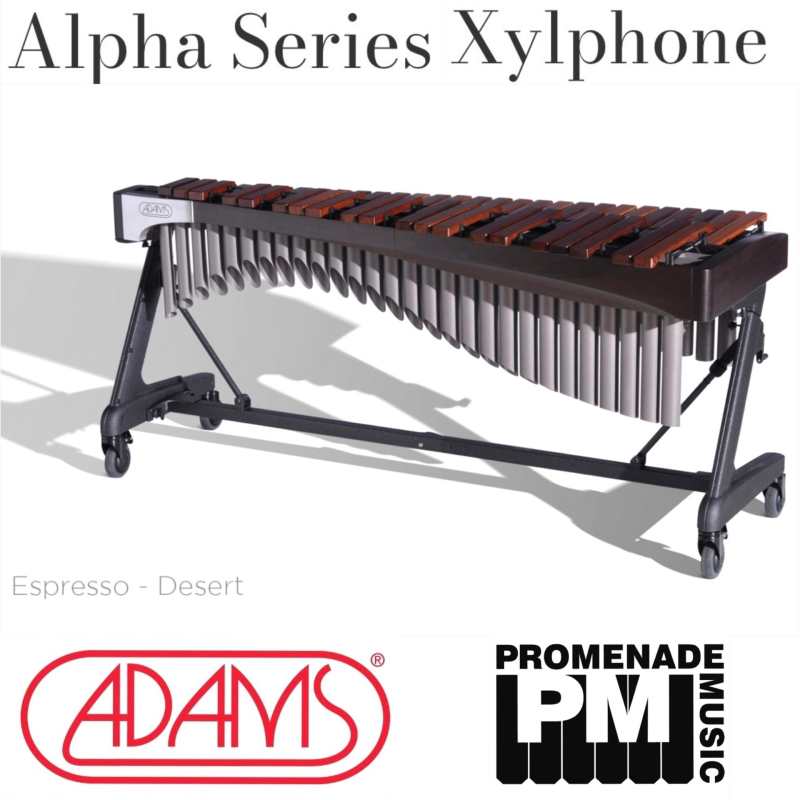 Adams XAHA40 Alpha Series 4-octave Xylophone with 48mm Honduran Rosewood Bars, Apex Frame, Cover & Mallets [A = 442 Hz quint tuned] - Image 7