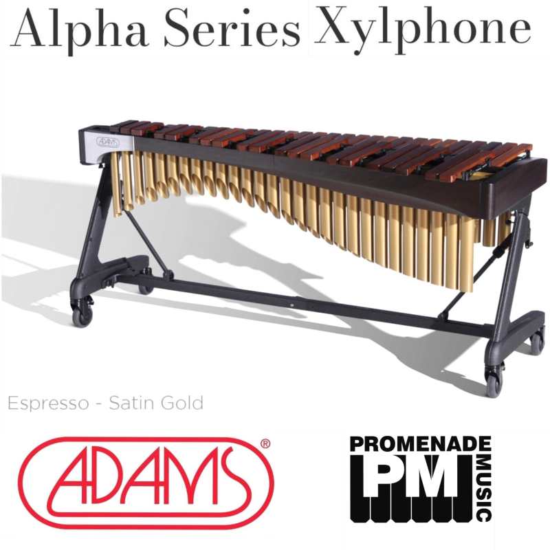 Adams XAHA40 Alpha Series 4-octave Xylophone with 48mm Honduran Rosewood Bars, Apex Frame, Cover & Mallets [A = 442 Hz quint tuned] - Image 8
