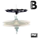 Beverley HHT-1 Hi-Hat Tambourine ..... 6-inch hi-hat tambourine with 8 nickel-plated jingles [HHT1]