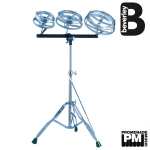 Beverley RT-3 Roto Tom Set with Stand ..... with 6", 8" and 10" roto toms and double braced [RT3]