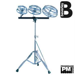 Beverley RT-3 Roto Tom Set with Stand ..... with 6", 8" and 10" roto toms and double braced [RT3]