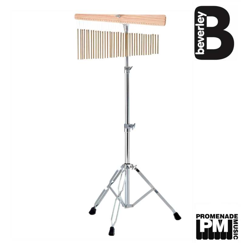 Beverley WCH-36 Windchimes Set ..... single row 36 hollow resonant bar chimes with double-braced stand [WCH36]
