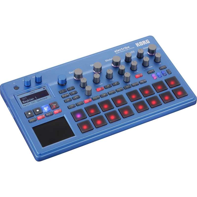 Korg EMX2 Electribe Music Production Station, Blue - Image 2