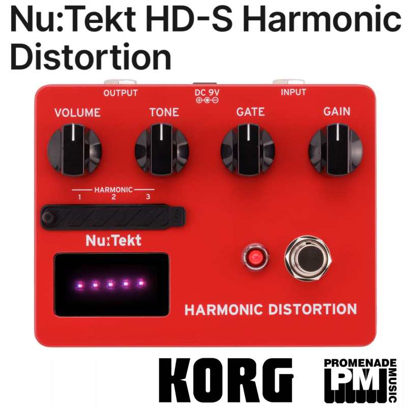 Korg Nu:Tekt HD-S Harmonic Distortion DIY Pedal (Nutekt)