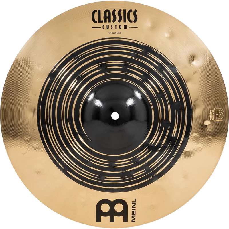 Meinl Classics Custom Dual 16" Dual Crash Cymbal  (CC16DUC)
