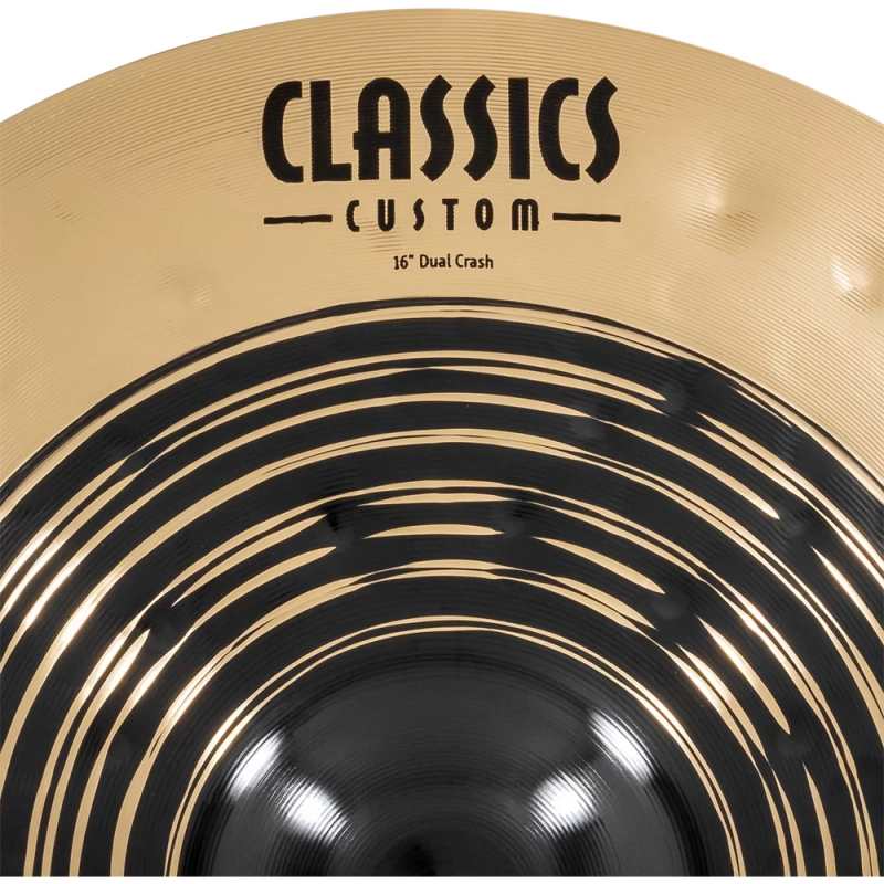 Meinl Classics Custom Dual 16" Dual Crash Cymbal  (CC16DUC) - Image 2