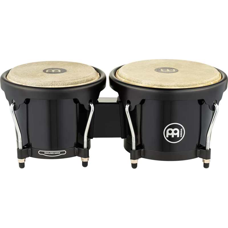 Meinl Journey Series Bongos in Black (HB50BK) - Image 3