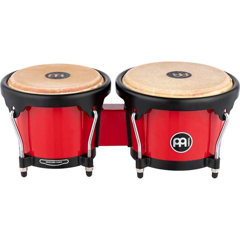 Meinl Journey Series Bongos in Red (HB50R) - Image 3