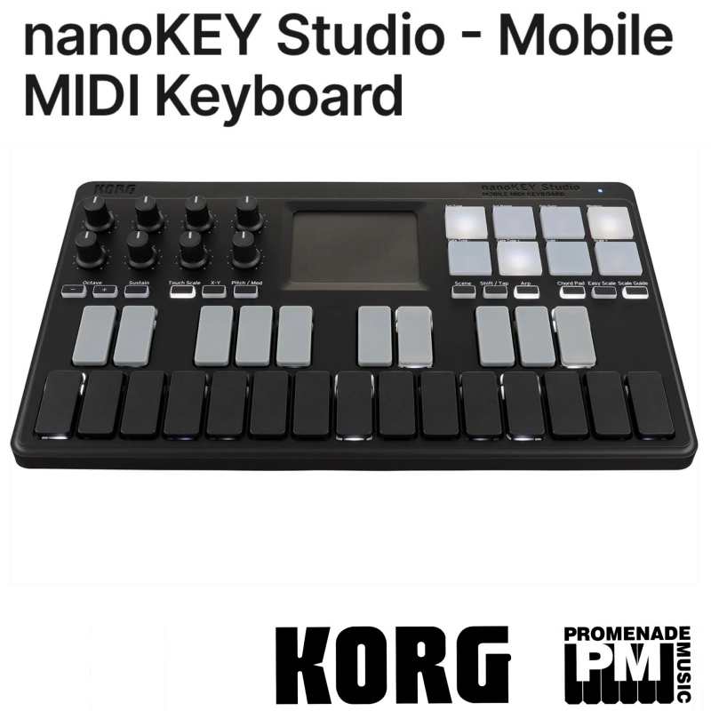 Korg nanoKEY Studio Mobile MIDI Keyboard