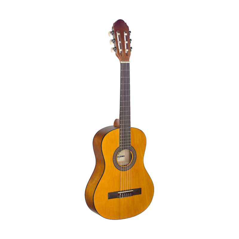 Stagg C410M 1/2 Size Nylon Strung Classical Guitar, Natural - Image 2