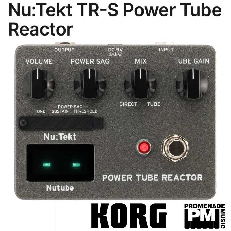 Korg Nu:Tekt TR-S Power Tube Reactor DIY Pedal (Nutekt)