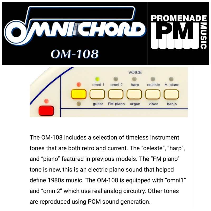 Suzuki OM108 Omnichord (OM-108) - Image 7