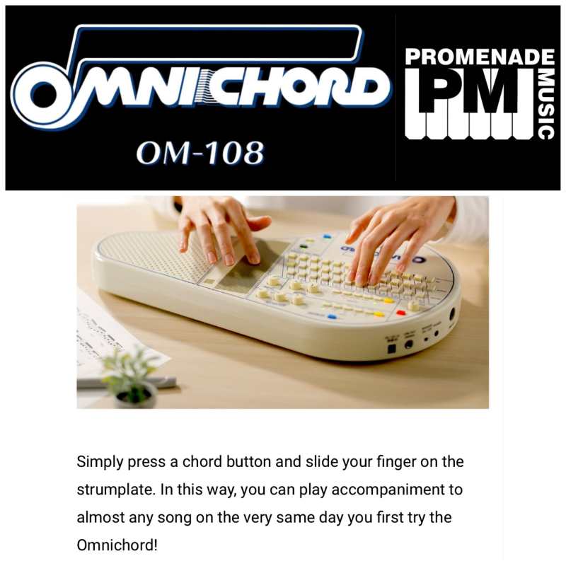 Suzuki OM108 Omnichord (OM-108) - Image 5
