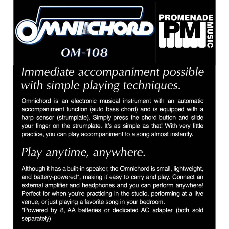 Suzuki OM108 Omnichord (OM-108) - Image 4