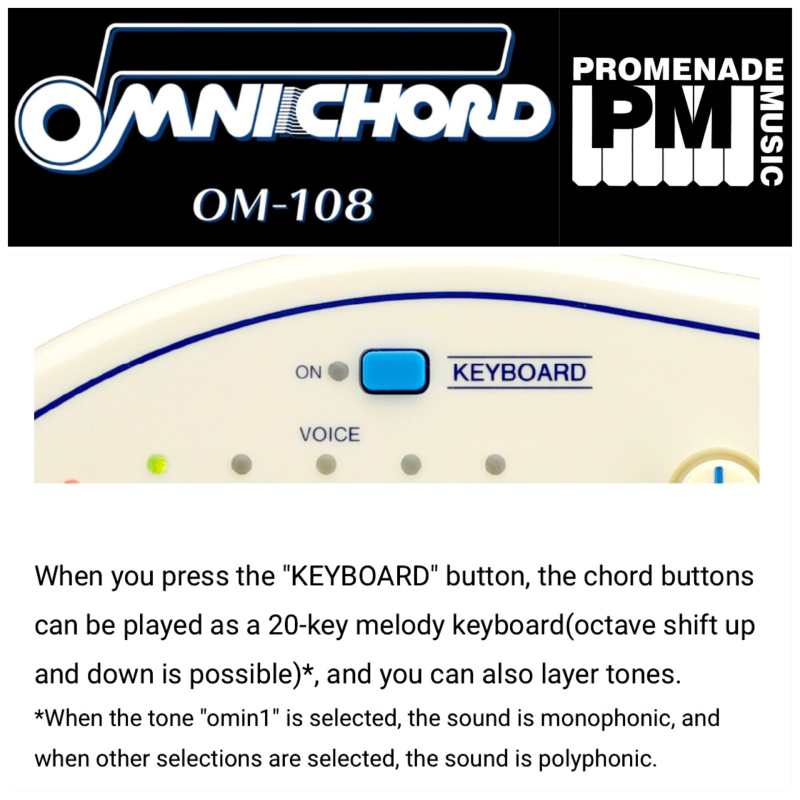 Suzuki OM108 Omnichord (OM-108) - Image 9