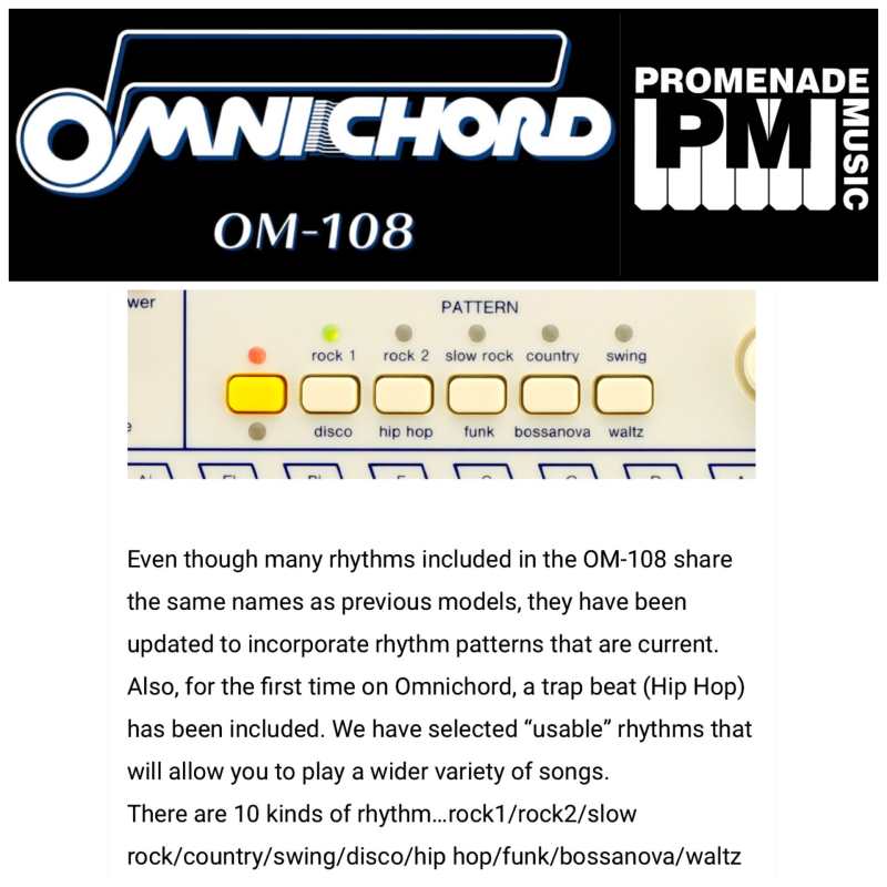 Suzuki OM108 Omnichord (OM-108) - Image 12