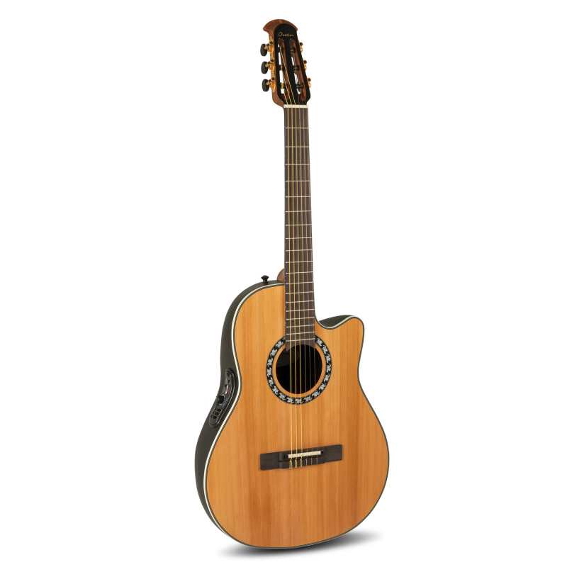 Ovation 1773AX Mid Cutaway Nylon Electro-Acoustic (1773AX-4-G) - Image 4