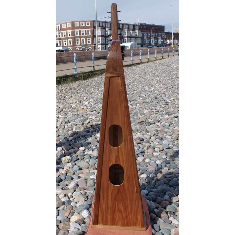 Stoney End Lorraine Floor Harp with Wooden Plinth and Gigbag (29-string 4-octave high headed harp that’s handmade in the USA - GX60044) - Image 20