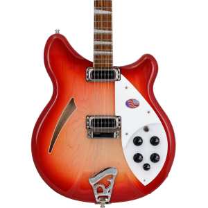 Rickenbacker 360 Deluxe Semi Hollow Electric Guitar, Fireglo