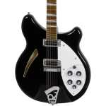 Rickenbacker 360 Deluxe Semi Hollow Electric Guitar, Jetglo