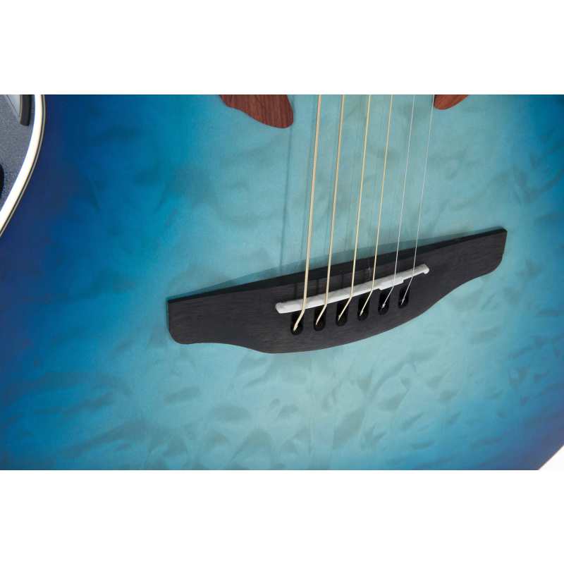 Ovation CE48P Celebrity Elite Plus Super Shallow, Regal to Natural (Blue) - Image 9