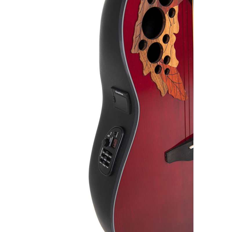 Ovation CE44 Mid Cutaway Celebrity Elite, Ruby Red - Image 6