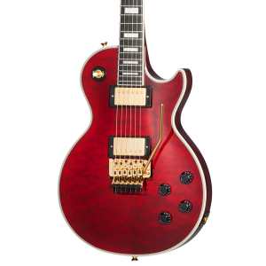 Epiphone Artist Collection Alex Lifeson Les Paul Custom Axcess, Ruby