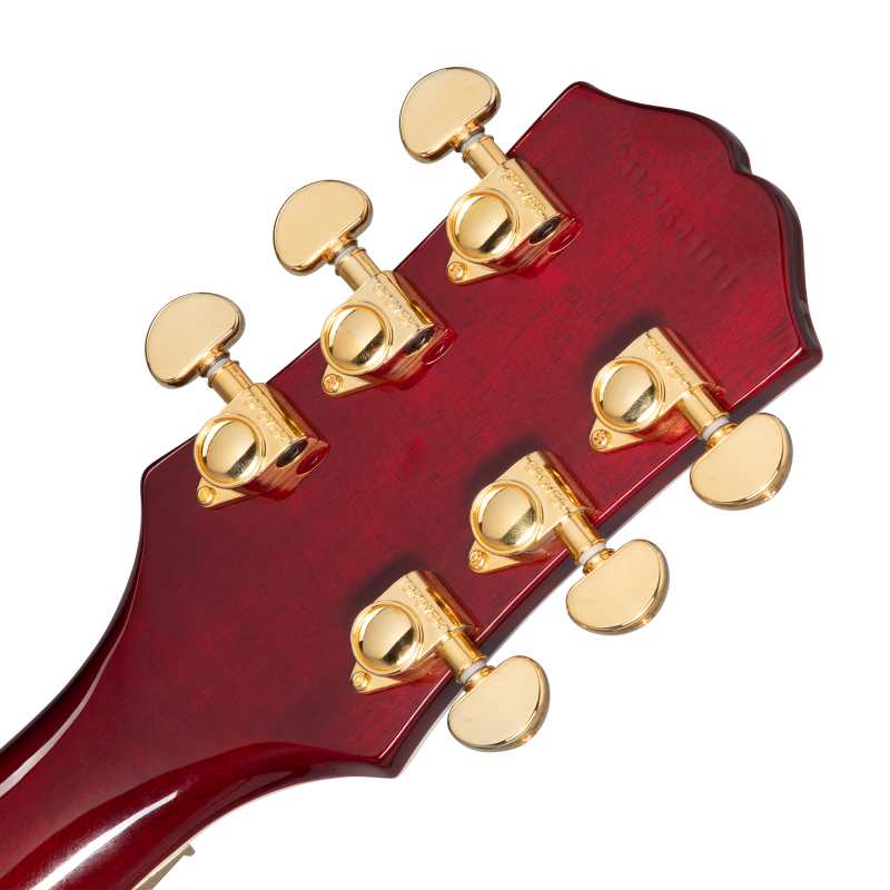Epiphone Artist Collection Alex Lifeson Les Paul Custom Axcess, Ruby - Image 7