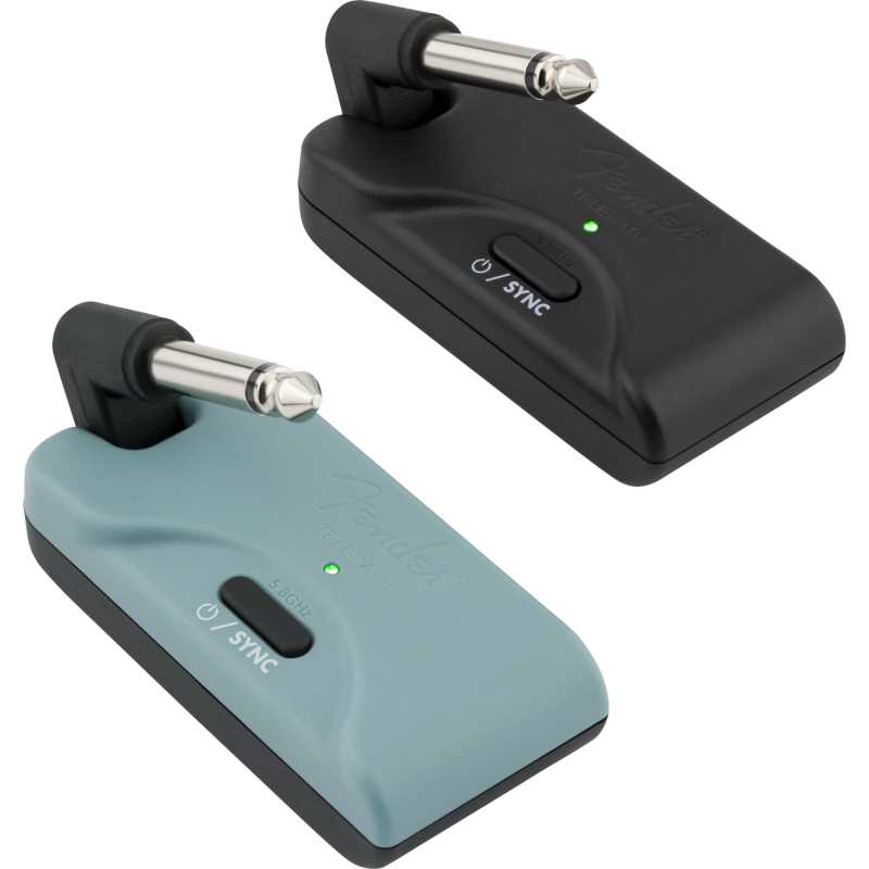 Fender Telepath Wireless System, Mystic Ice Blue and Black - Image 2